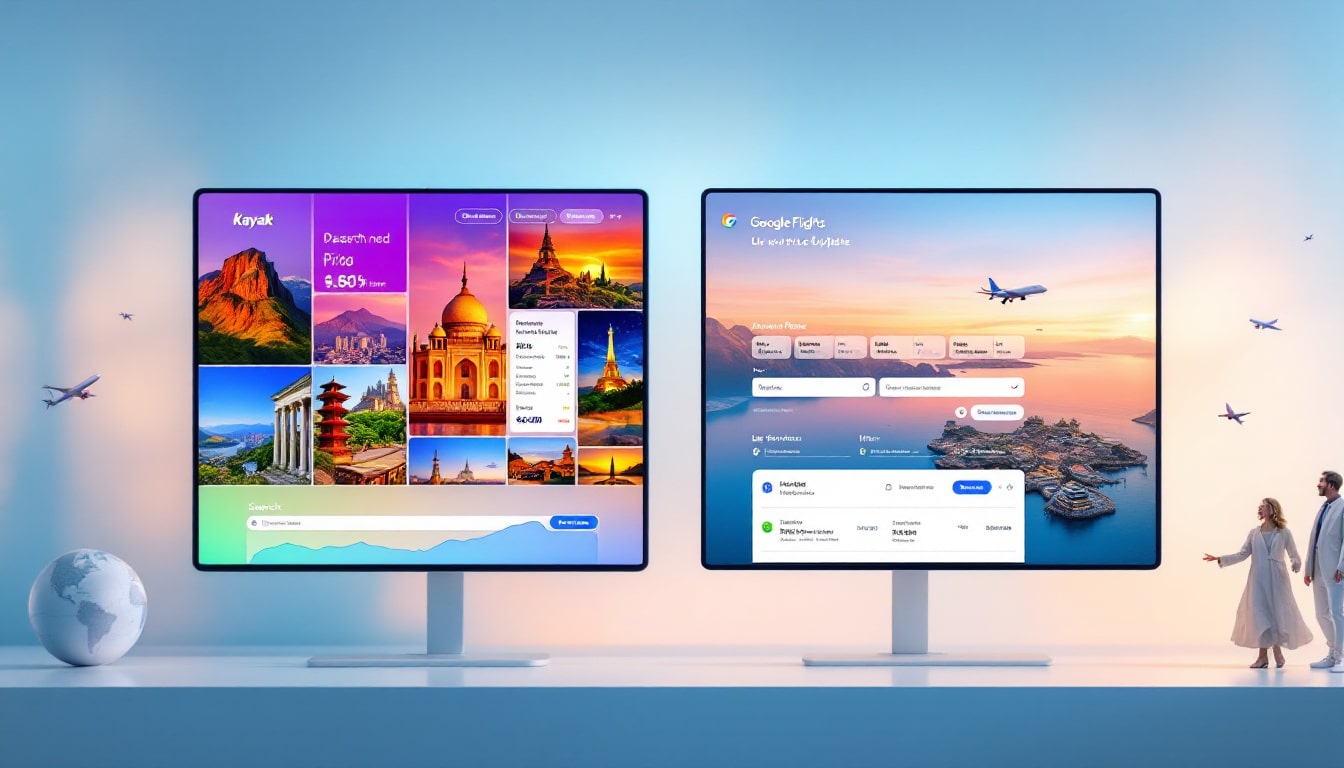 découvrez notre comparatif entre kayak et google flights pour choisir la meilleure plateforme de réservation de vols. analysez les fonctionnalités, les prix et les avantages de chaque service afin de planifier votre voyage en toute simplicité.