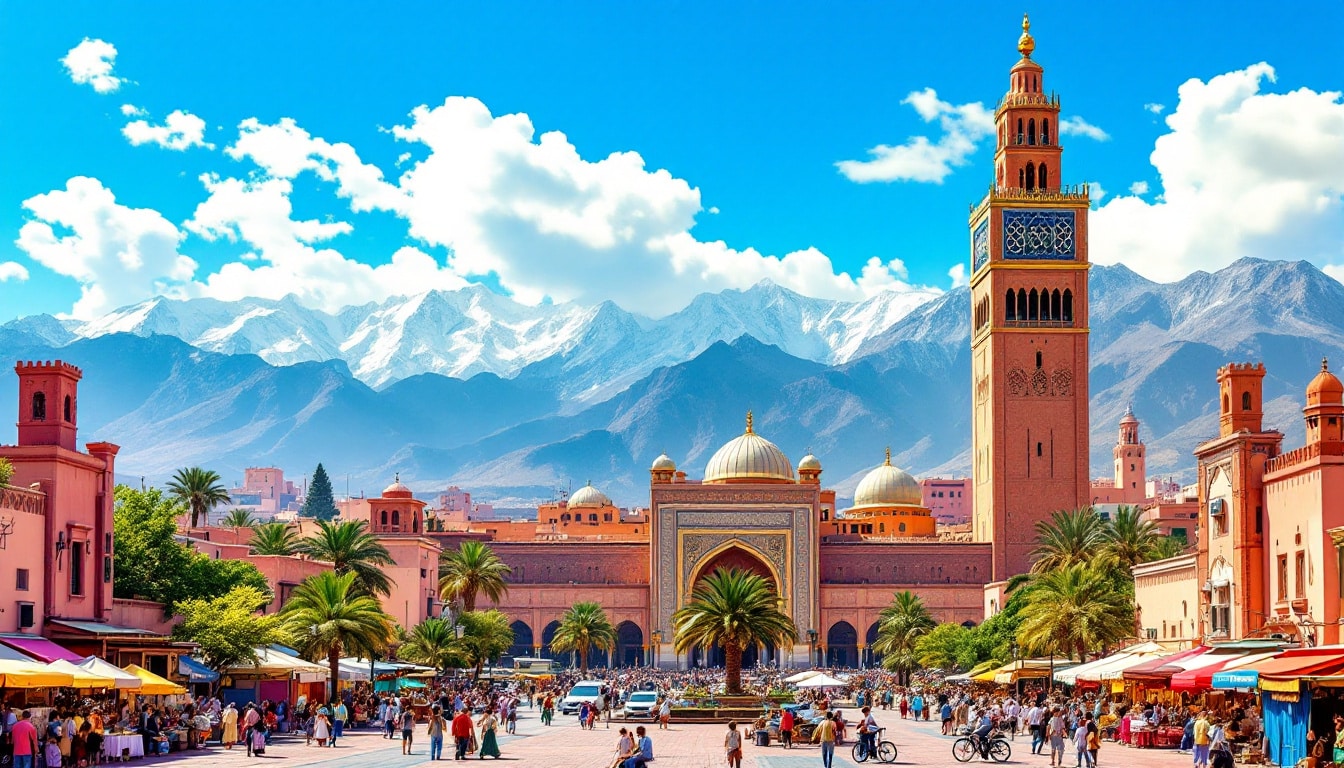 plongez dans l'envoûtante ville de marrakech avec notre guide des 10 incontournables à visiter en 2025. explorez les trésors culturels, les souks colorés et les palais majestueux qui font de marrakech une destination fascinante. préparez-vous à vivre une expérience unique et mémorable !