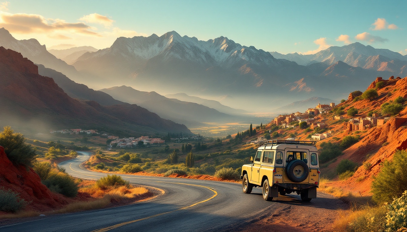 partez à l'aventure avec notre guide des incontournables d'un road trip au maroc en une semaine. explorez les paysages à couper le souffle, les villes vibrantes et la richesse culturelle du royaume. préparez-vous pour une expérience inoubliable entre dunes, montagnes et médinas.
