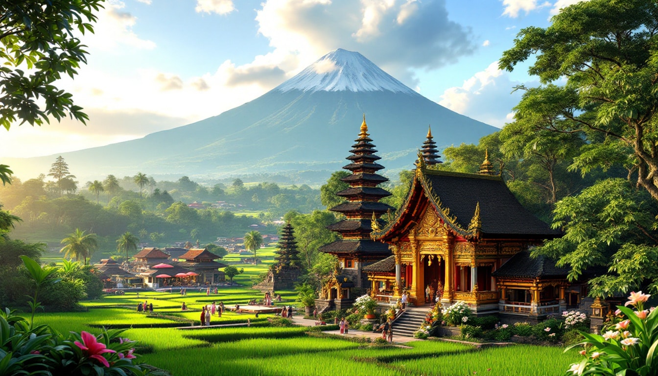 explorez les merveilles de bali en 2025 grâce à notre guide des incontournables. plongée dans des paysages époustouflants, temples enchanteurs et plages de rêve, préparez-vous à vivre une expérience inoubliable sur cette île paradisiaque. idéal pour les voyageurs en quête d'aventure et de détente.