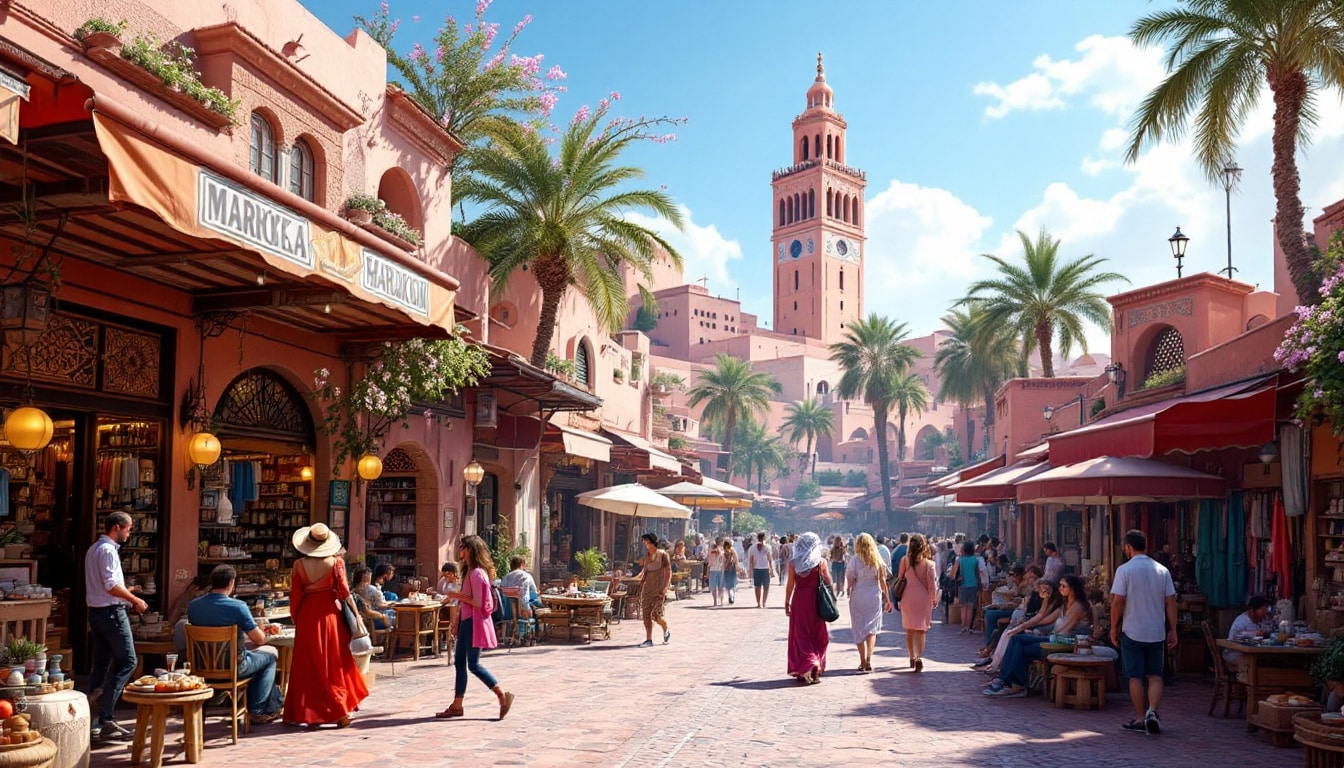 découvrez marrakech, la destination incontournable de 2025 pour les voyageurs en quête d'aventure, de culture et de paysages enchanteurs. plongez dans l'effervescence des souks colorés, émerveillez-vous devant l'architecture historique et savourez une cuisine délicieuse. préparez-vous à vivre une expérience inoubliable dans cette perle du maroc!