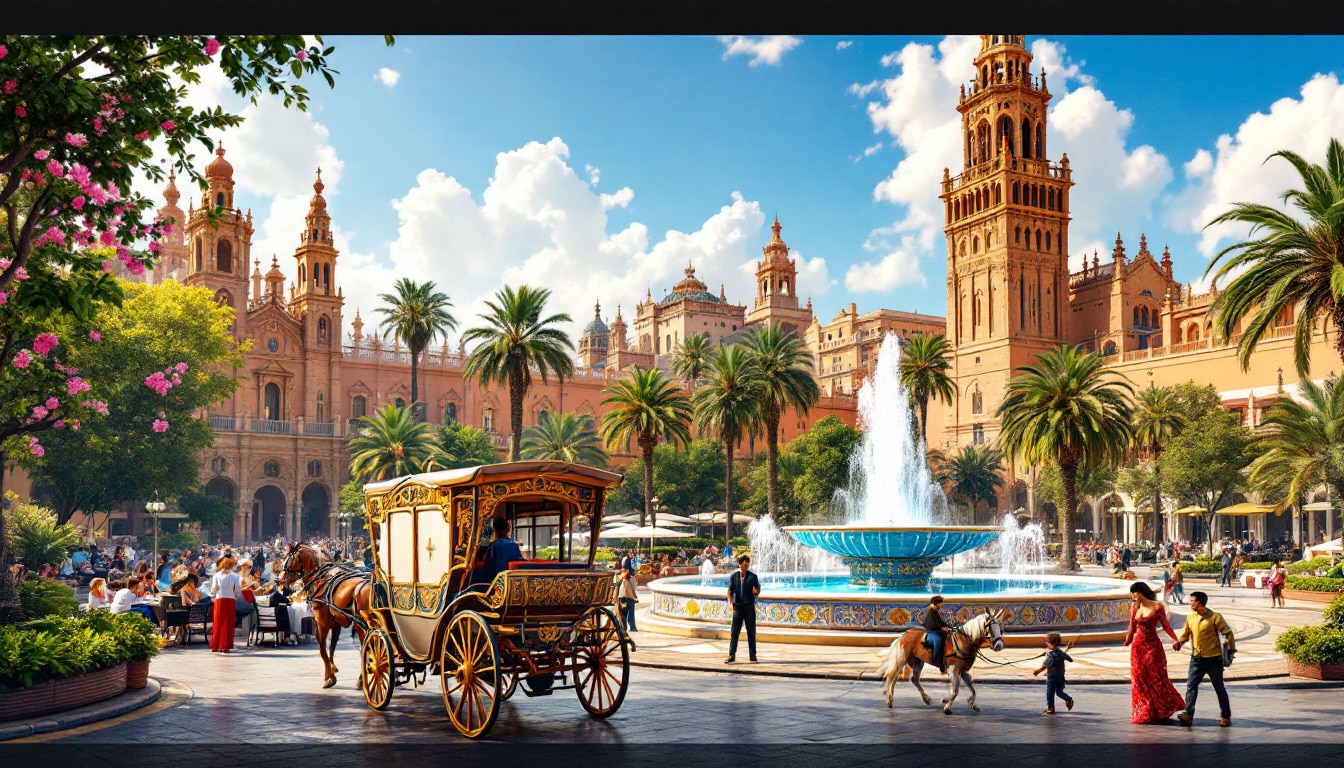 explorez séville comme jamais auparavant avec notre guide complet des incontournables en 2025. découvrez les attractions essentielles, les traditions vibrantes et les conseils pratiques pour une aventure inoubliable dans cette magnifique ville andalouse.