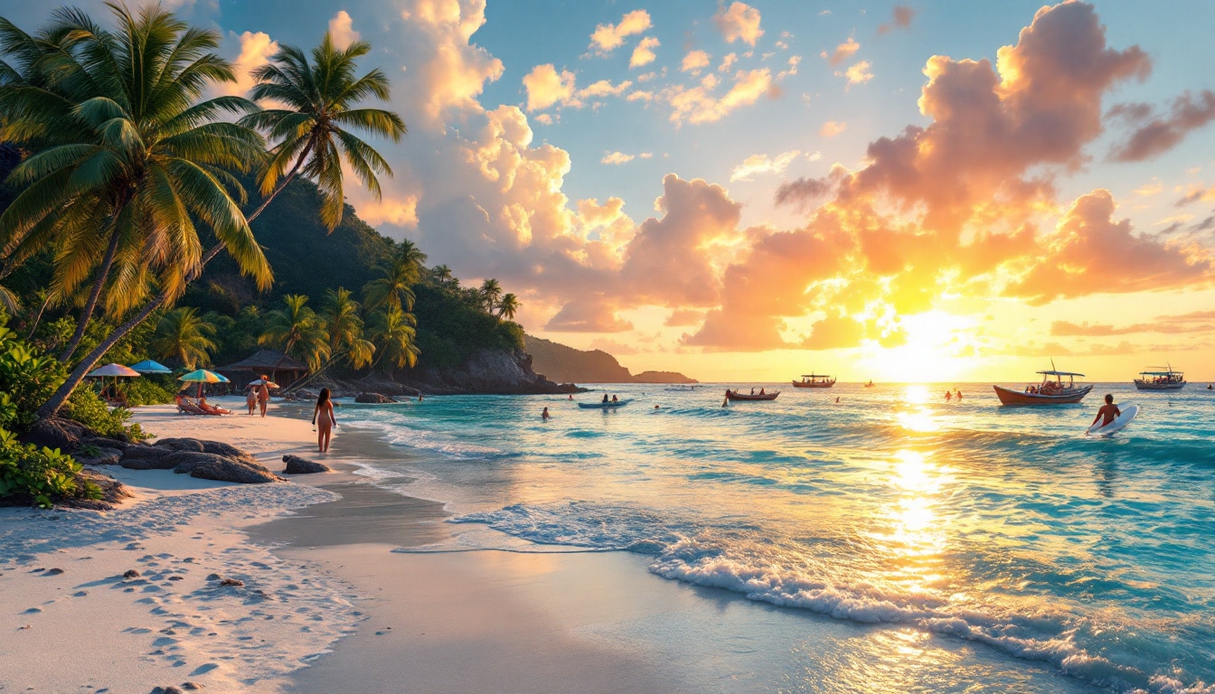 découvrez siargao, l'île paradisiaque des philippines, en 2025. plages de rêve, surf de classe mondiale et paysages époustouflants vous attendent. préparez votre voyage pour vivre une expérience inoubliable au cœur de la nature.