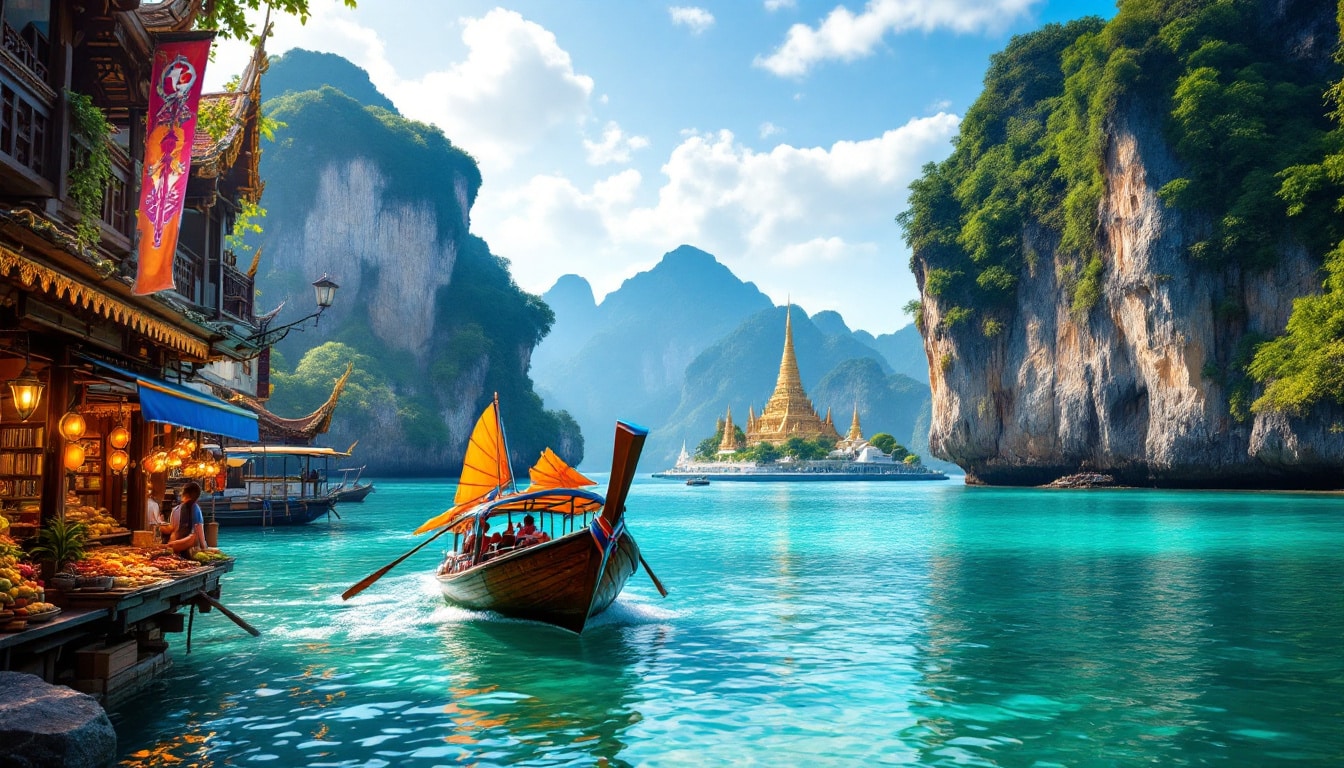 explorez la beauté de la thaïlande en seulement 10 jours avec notre itinéraire détaillé et des conseils pratiques. découvrez les incontournables, des plages paradisiaques aux temples majestueux, et vivez une expérience inoubliable au cœur de l'asie.