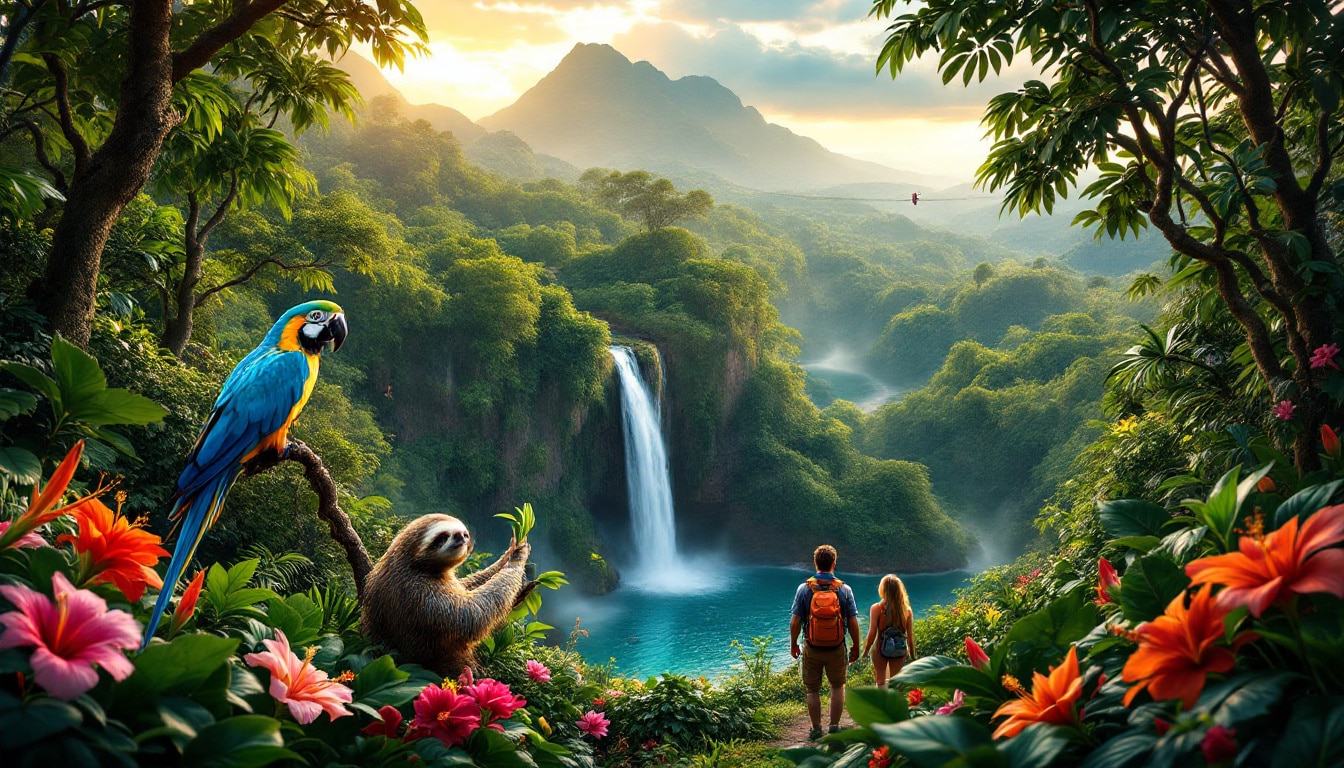 préparez-vous à explorer les merveilles du costa rica en 2025 ! ce guide complet vous dévoile les paysages époustouflants, la biodiversité incroyable et les activités incontournables pour vivre une aventure inoubliable au cœur de ce paradis tropical.