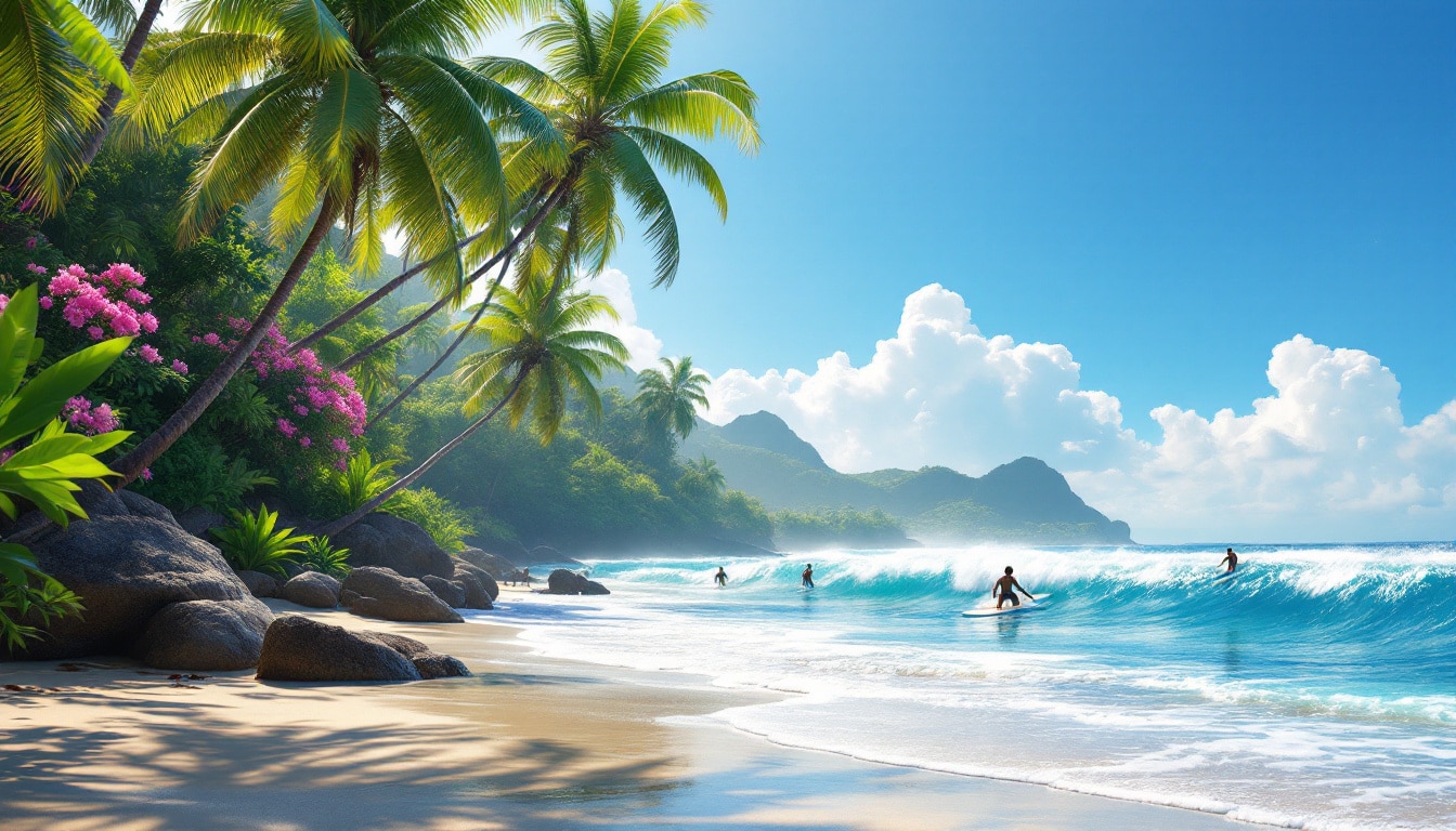 explorez l'île de siargao en 2025, un véritable paradis pour les passionnés de surf. découvrez ses plages de sable blanc, ses vagues exceptionnelles et l'ambiance unique qui attire les surfeurs du monde entier. préparez-vous à vivre une expérience inoubliable au cœur de la nature.