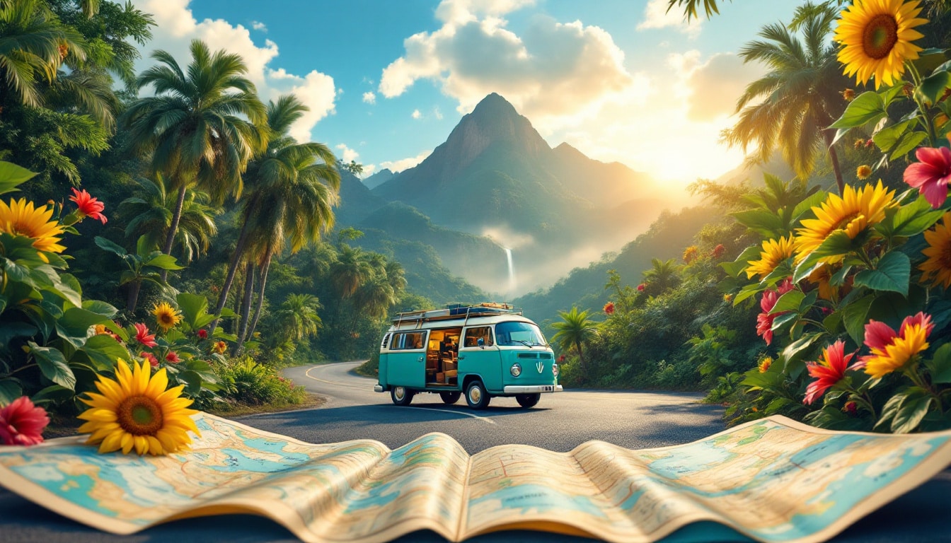 partez à l'aventure avec notre guide complet pour un road trip inoubliable au costa rica en 2025. découvrez des conseils essentiels pour explorer des paysages à couper le souffle, des plages paradisiaques et une biodiversité incroyable. préparez-vous à vivre des moments mémorables en pleine nature !