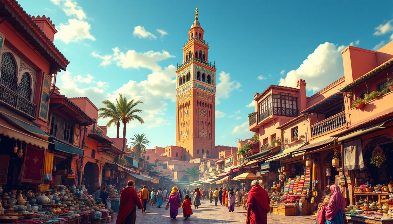 découvrez marrakech en trois jours avec notre guide complet ! explorez les souks colorés, visitez les monuments emblématiques et savourez la délicieuse cuisine locale. un itinéraire parfait pour une immersion inoubliable dans la culture marocaine.